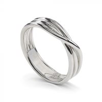 Anneau Rubinia Rock Collection Filo Della Vita in Argent AN8A-13 - AN8A-13